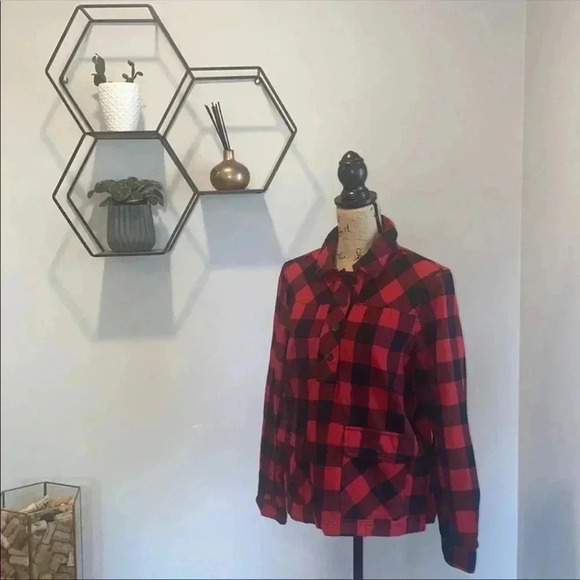 J. Crew Flannel Button Up Shirt - Picture 1 of 7